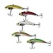 SteelShad - Original Color (3/8 oz) - 5 Pack Kit - for Fresh and Saltwater Fishing - Long Casting Blade Bait Perfect for Bass, Walleye, Trout