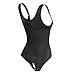 Women Full Body Shaper Waist Trainer Cincher Corset Shapewear Bodysuit Tummy Underwear for Control (XL, Black Waist Trainer Bodysuit Shapewear)