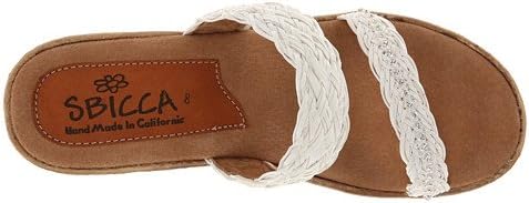 Sbicca Kitts Sandalias blancas para mujer, Blanco, 9: Shoes - Amazon.com