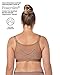 Leonisa Posture Corrector Bra, Wireless Front Closure Posture Bra with Contour Cups – Back Support and Everyday Comfort, Beige, 34C