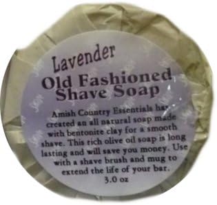 All Natural, Handmade, Miracle Shave Soap by Amish Country Essentials. 3oz