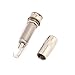 Musiclily Stereo or Mono Acoustic Electric Guitar Bass End Pin Output Strap Button Endpin Jack Socket, Nickel