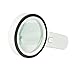 Magnifier ,LED Hand-held 20X Magnifying Glass with 12 Bright LED Lights,4.1 Inches portable Size Illuminated Ergonomic Reading Magnifier for Books, Newspapers, Maps, Coins, Jewellery, Hobbies & Crafts