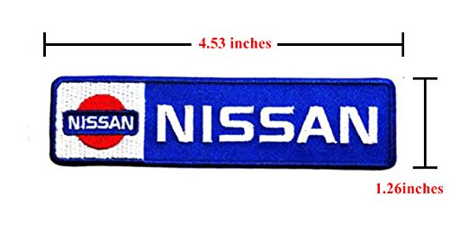 NISSAN Nismo GTR Skyline Logo Sign Car Truck Pickup Sport Racing Patch Iron on Applique Embroidered T shirt Jacket Costume Gift.