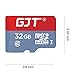 GJT32GB Micro SD HC Card Universal TF Flash Memory Card for Smartphone Car Camera Car Recorder(2 PIECES OF 32G TF CARD)