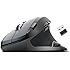 Etekcity Scroll M910 Wireless Vertical Mouse (60 Degree): 9 Clickable Function Buttons