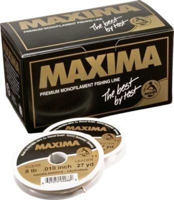 Maxima Fishing Line Leader Wheel Chameleon 