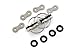 Customizable Bike Chain Fidget Toy, Stress and Anxiety Reducer, Great for ADD, ADHD, Autism, and Restless Hands (Black)