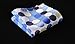 HISDERN Mens Blue Ties Classic Woven Tie and Pocket Square Formal Business Polka Dot Neckties Handkerchief Wedding Party Silk Ties for Men