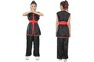 ZooBoo Karate Martial Arts Uniform - Nanquan Taekwondo Hapkido Sanda Chinese Kung Fu Training Clothes With Belt- Black