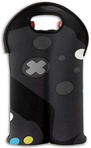 ゲーマービデオゲームコントローラゲーム ワインバッグ ボトルバッグ 2ボトル トート ネオプレン製 短時間の保冷 保温 絶縁 割れ防止 哺乳瓶 プレゼント 収納袋 贈答 ギフト アクセサリー 水で洗える 貯蔵容器 新入荷 流行 ワイン ラッピング袋