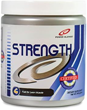 Strengthening Smoothie Powder, Strength by Power Blendz, Includes Creatine Monohydrate, Leucine, Isoleucine, and Valine! Non-GMO, 40 Servings