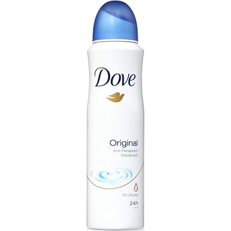 Dove Original Antiperspirant Spray Deodorant 150 Ml