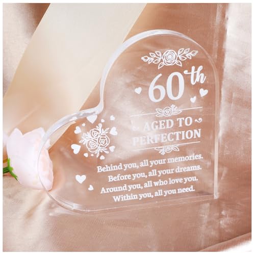 Acrylic Plaque, Acrylic Logo Plaque, Gift Ideas for Mom,Special Friend Gifts for Women,60th Birthday Gifts,Mum Gifts,60th Birthday Gifts for Women,Presents for Mum,Mothers Birthday Gifts