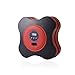 BODECIN Portable Tire Inflator, Car Tyre Air Pump Tyre Pump Portable Air Compressor Pump with Digital Display for Cars, Trucks, Bicycles or RVs, Automatic and Basketballs(Red)