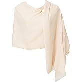 CYZLANN Womens Scarves Silk Scarves Feel Lightweight Pure 100% Cotton Scarves Shawls and Wraps for All Seasons