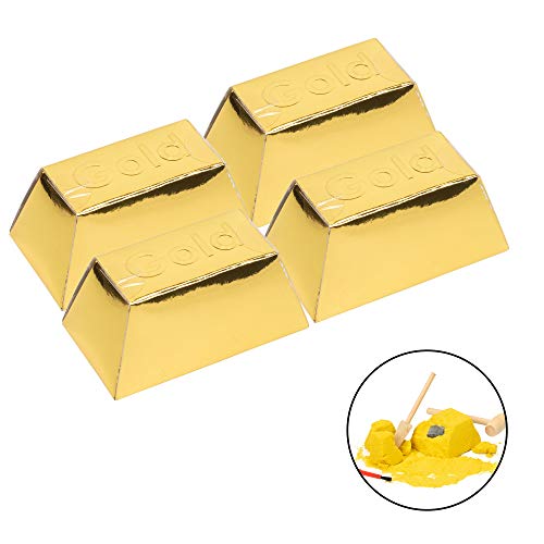 image for Giftcraft Novelty Gold-Tone Bar 4 x 2 Inch Sandstone Surprise Dig Out 