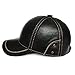 LETHMIK Baseball Cap Cowhide Cool Hats Adjustable Unisex Ball Cap
