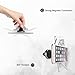 VINIOUS Magnetic Car Mount Holder Cradle with Fast Swift-Snap Technology and Luxury Aluminum Alloy for Smart Phones and Mini Tablets (Grey)