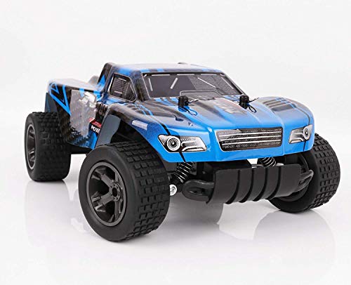 FitMaker RC Car, All Terrain Remote Control High-Speed Telecar, Offroad 2.4Ghz 2WD Remote Control Monster Truck Kids Adults (Normal Type)
