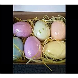 Bath Bombs for Kids Without Toys, Dinosaur Eggs Bath Fizzies 150g/pcs ( 6 PCS)