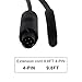 AUTO-VOX 9.8ft Extension Cord Dash Cam Rear View Backup Camera Cable for Truck Camper Trailer Bus Van (4 pin)