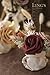 Ling’s Moment Artificial Flowers 50Pcs Dark Burgundy Roses Decor w/Stems,3