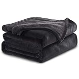 NANPIPER Throw Blanket Fuzzy Plush Couch Blanket-All Season Extra Fluffy Warm Brush Fabric Throw for Bed/Sofa(Twin Size 60