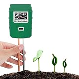 Bearbro Soil Moisture Meter,3-in-1 Soil pH