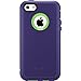 OtterBox Defender Series Case for iPhone 5c - Retail Frustration-Free Packaging - (VIOLET PURPLE / GLOW GREEN)