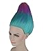 Halloween Party Online Troll Wig, Tri-Colors Adult HW-281