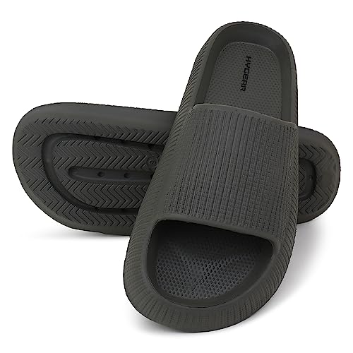 Hygear Men's Xpress Rust Grey Slippers_10 UK (HG-GE-1004) 3