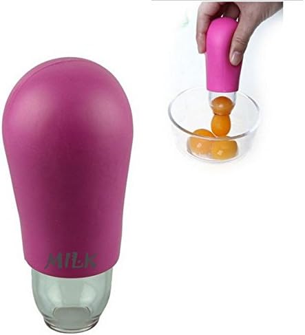 MILE Home Kitchen Tool Silicone Pluck Eggs Separator Yolk Extractor Divider