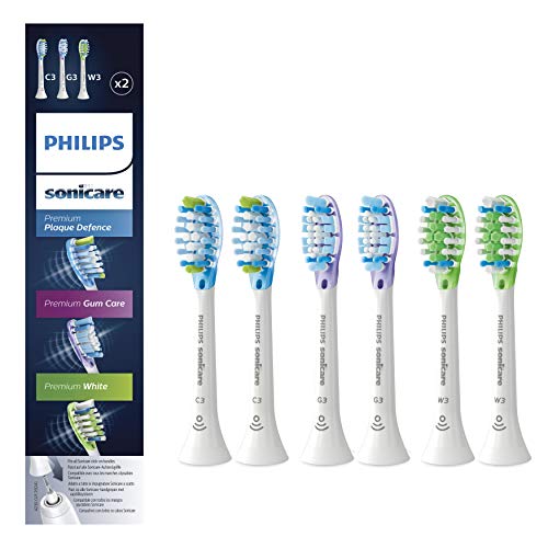 Philips Sonicare Replacement HX9076/07 Original Premium Replacement Brush Heads for Smart – White