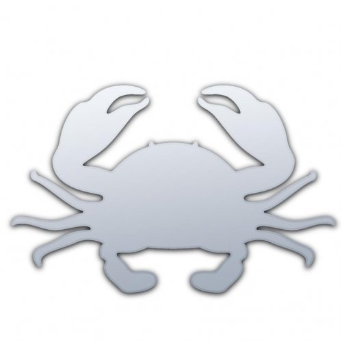 Sendmeamirror Crab Mirror 50cm x 40cm