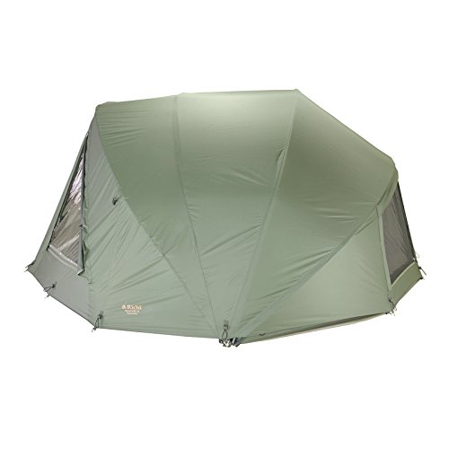 Big Deal B.Richi T-Rex FS Evolution EVO-Tex 2 Man Bivv Angelzelt Karpfenzelt Campingzelt + Winterskin – Bild 3