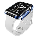 X-Doria 38mm Apple Watch Case (Defense Edge) Premium Aluminum and TPU Bumper Frame (Blue) - Compatible with Apple Watch Series 1, Series 2 and Nike+