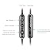 SENZER SE610 Bass In-ear Headphones Earbuds with Mic & Volume Control for iPhone Smartphones (Black)