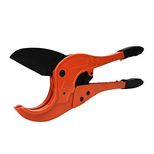 Mifuse 66701 Large Ratcheting PVC Pipe and Tubing CuttersOne Hand Fast