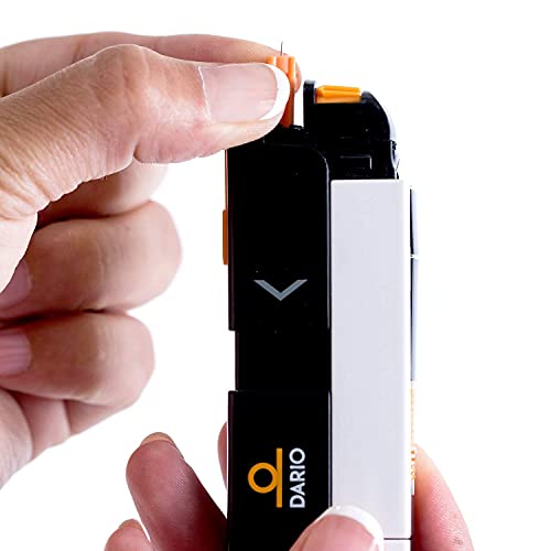 Dario Discount Bundle 100 Test Strips, 100 Lancets for Blood Glucose