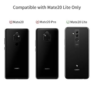 seacosmo Cover Mate 20 Lite, Fullbody Custodia Protettiva Doppio Strato Alluminio Case con Protezione Integrata dello… - immagine 3