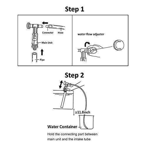 image for KEDSUM Aquarium Cleaner, Aquarium Fish Tank Gravel Sand Cleaner with E