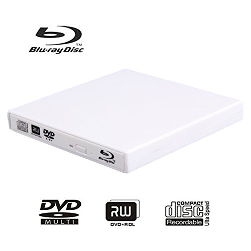 External Blu-ray DVD CD Drive, USB Portable DVD Burner,BD-ROM,DVD/CD-RW/ROM Writer/Player,Support XP/Win/Linux System Related Desktop, Notebook,PC - Thumbnail 7
