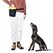 EXPAWLORER Dog Treat Pouch Training - Dog Treat Bags with Tennis Ball and Poop Bags, Waist & Shoulder Blet, Easily Carries Pet Toys, Snacks