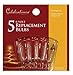 Celebrations 1155-2-71 Mini Replacement Bulbs, 6 V, Clear