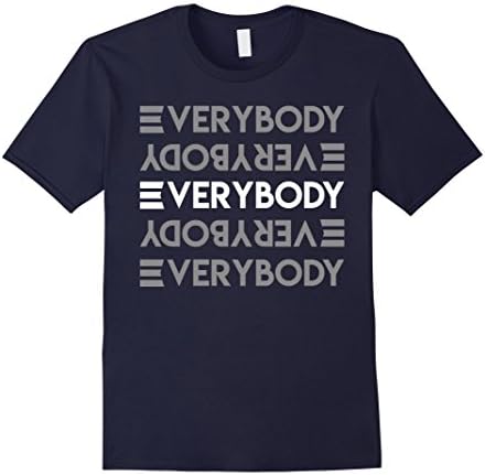 Mens Logic Shirts Gifts for everybody repeat line words 5 colors Small Navy