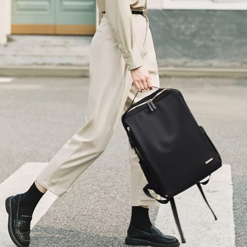GOLF SUPAGS Stylish Laptop Backpack for Women Work College Travel Casual Backpack for 15.6 Inch Laptop