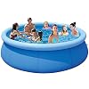 Pugmiia Above Ground Swimming Pools for Adults – 12ft x 30in Outdoor Pool Below up Pool for Kids Pools for Backyard…