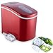Portable Ice Maker Machine Countertop for Home, Ready in 8 Mins Ice Cube Maker, Make 26 lbs Ice in 24 Hrs Perfect for Parties Mixed Drinks, Electric Ice Maker 2L with Ice Scoop and Basket, Easy-Use primary