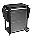 Camp Chef Patio Cart - Portable Storage Cart for Outdoor Cooking - With Side Shelves, Utensil Drawer, Propane Tank Storage & More - Top Measures 16″ x 25.5″